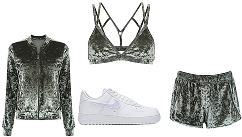 Hit the Gym in Velvet